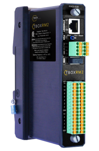 TBox RM2 RTU with IO ports and ethernet