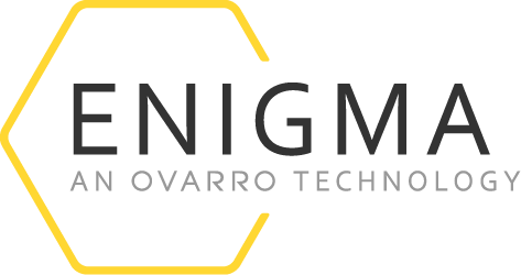 Enigma Logo - Leak detection technology from Ovarro